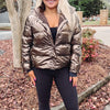 Bronze Puffer Jacket