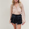 Amber Sequin Top