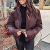 Chocolate Puffer Jacket