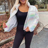 Iridescent Puffer Jacket