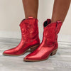 Zahara Red Boots