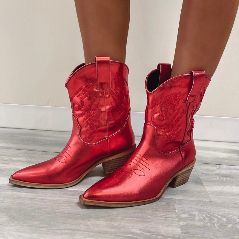 Zahara Red Boots