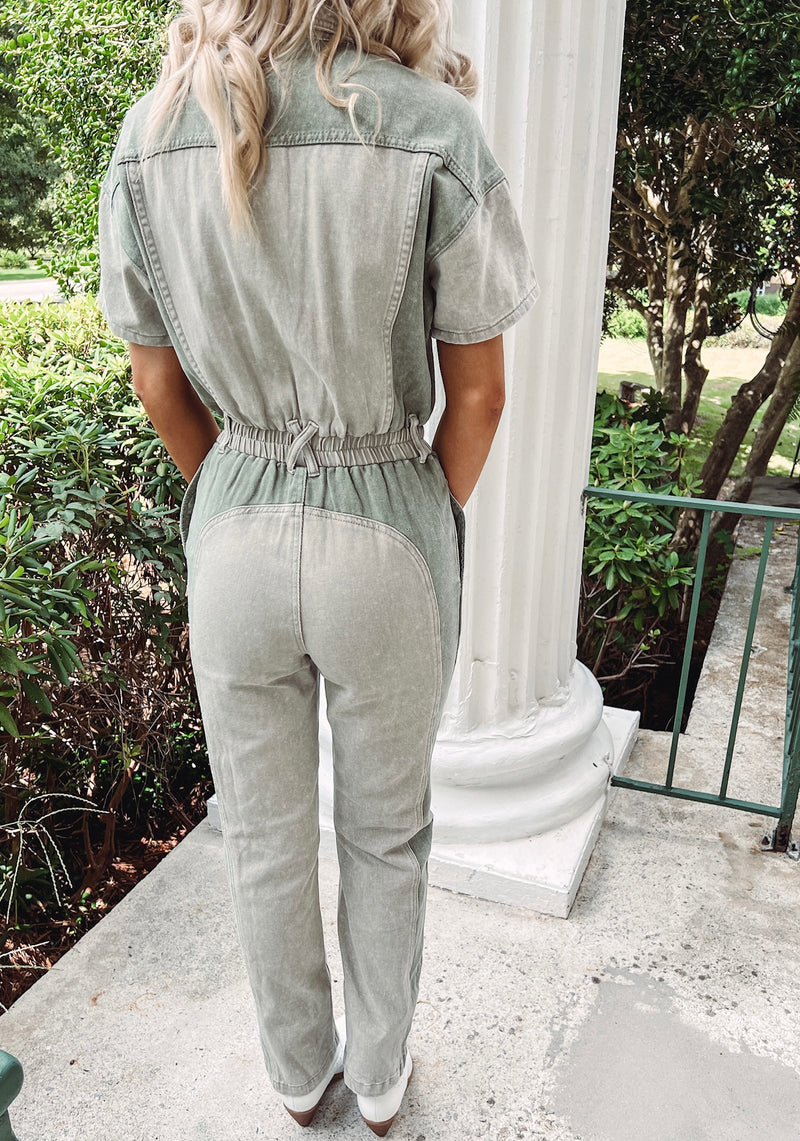 Zoey Denim Jumpsuit