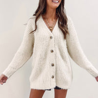 Fuzzy Oversized Cardigan