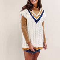 Navy/Gold Sweater Vest