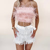 Selena Feather Top