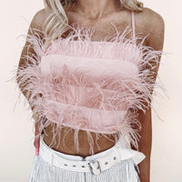 Selena Feather Top